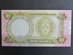 NIGÉRIE, 1 Naira 1984, BNB. B221a, Pi. 23