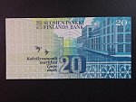 20 Markkaa / Mark 1993 var. podpisů, BNB. B402a, Pi. 122