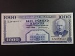 1000 Krónur 1961 podpis