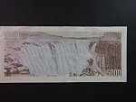 5000 Krónur 1961 podpis