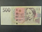 500 Kc 2009 série E 22 žlutý papír