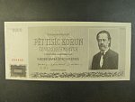 5000 Kčs 1945 série 24 A, perf. 