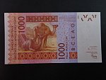 ZÁPADNÍ AFRIKA, POBŘEŽÍ SLONOVINY, 1000 Francs 2003 A, BNB. B121Aa, Pi. 115Aa