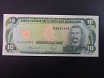 DOMINIKÁNA, 10 Pesos 1988, BNB. B653h, Pi. 119c