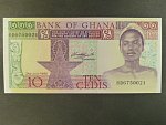 GHANA, 10 Cedis 1978, BNB. B121b, Pi. 20b