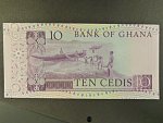 GHANA, 10 Cedis 1978, BNB. B121b, Pi. 20b