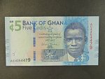 GHANA, 5 Cedis 2017, BNB. B153c, Pi. 43