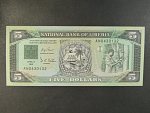 LIBÉRIE, 5 Dollars 1991, BNB. B202a, P 20