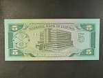LIBÉRIE, 5 Dollars 1991, BNB. B202a, P 20
