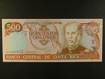 KOSTARIKA, 500 Colones 1994, BNB. B543a, Pi. 262a