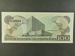 KOSTARIKA, 100 Colones 1989, BNB. B538b, Pi. 254a