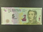 ARGENTINA, 5 Pesos 2015, BNB. B415a, Pi. 359
