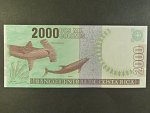 KOSTARIKA, 2000 Colones 1997 série A, BNB. B547a, Pi. 265a