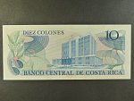KOSTARIKA, 10 Colones 1983, BNB. B523r, Pi. 237b