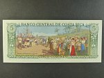 KOSTARIKA, 5 Colones 1985, BNB. B522cc, Pi. 236d