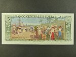 KOSTARIKA, 5 Colones 1990, BNB. B522ff, Pi. 236e