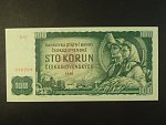 100 Kčs 1961 série X 08, číslovač 1c, vodoznak 13