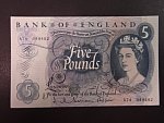 5 Pounds 1963 Hollom, BNB. 181a, Pi. 375