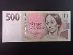 500 Kč 1997 série D 48, vzácná série z II.desky