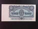 3 Kčs 1961 série JT s perf. 3md do obloučku