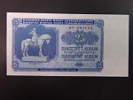 25 Kčs 1953 série HV, tiskárna STC Praha, perf. 3md do obloučku
