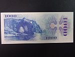 1000 Kč 1985/1993 série C 79, kolek lepený