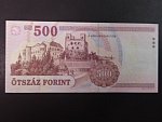 500 Forint 2008 žluté kroužky na rubu, BNB. B581b, Pi. 196