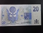 20 Kč 1994 série B 55 proužek vlevo