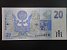  CZ-1993-ČESKÁ REPUBLIKA - 20 Kč 1994 série B 24 proužek vlevo