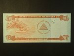 NIKARAGUA, 20 Córdobas 2002, BNB. B489a, Pi. 192