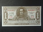 BOLÍVIE, 1 Boliviano 1928, BNB. B317m, Pi. 128c