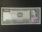 BOLÍVIE, 1000 pesos Bolivianos 1982, BNB. B353a, Pi. 167