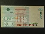 KOLUMBIE, 2000 Pesos 2008 (intro 2010), BNB. B988h, Pi. 457