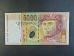 5000 Sk 1995 série H, 1x vodorovně perf. SPECIMEN