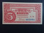 5 Kčs 25.1.1949 série A 34