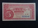 5 Kčs 25.1.1949 série A 40