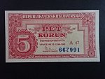 5 Kčs 25.1.1949 série A 47
