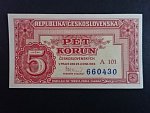5 Kčs 1949 série A 101