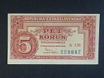 5 Kčs 25.1.1949 série A 128