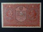 5 Kč 1919 série 0168
