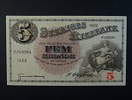 5 Kronor 1952 var. podpisu 9, Pi. 33ai
