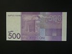 KYRGYSTÁN, 500 Som 2016, BNB. B231a, Pi. 28b