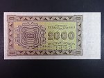 2000 K 1945 série 1 Ne, perf. SPECIMEN dole, poloha vodoznaku A