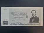 5000 Kčs 1945 série 19 A, perf. 
