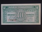 10 Kčs 1945 série P/S