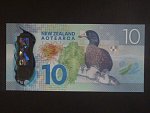 NOVÝ ZÉLAND, 10 Dollars 2015, BNB. B138a, Pi. 192