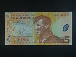NOVÝ ZÉLAND, 5 Dollars 1999, BNB. B131a, Pi. 185