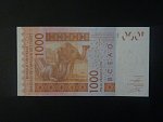 ZÁPADNÍ AFRIKA, SENEGAL, 1000 Francs 2003 K, BNB. B121Kl, Pi. 715Kl