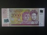 PARAGUAY, 2000 Guaranies 2023, BNB. B846e, Pi. 228e