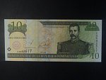 DOMINIKÁNA, 10 Pesos 2001, BNB. B685c, Pi. 168a